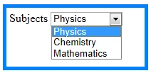 MVC Dropdownlist Example Dropdown1