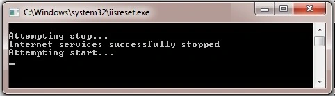 IIsreset