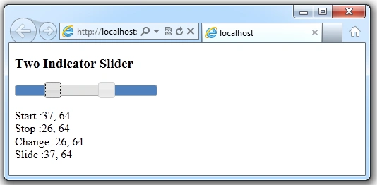 jQuery Slider Example