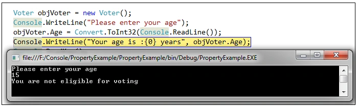 Age property