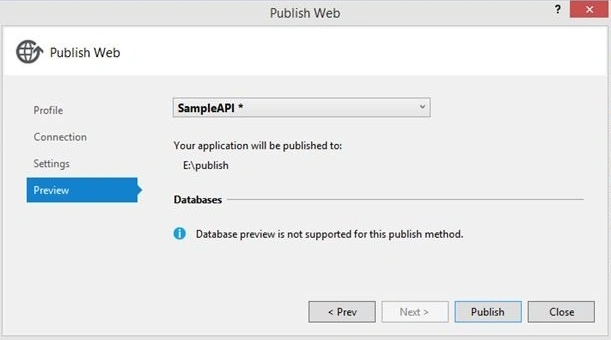 publish preview