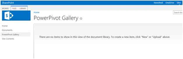 PowerPivot Gallery