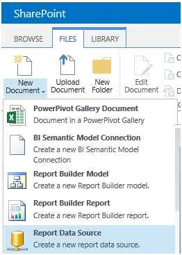 Report Data Source