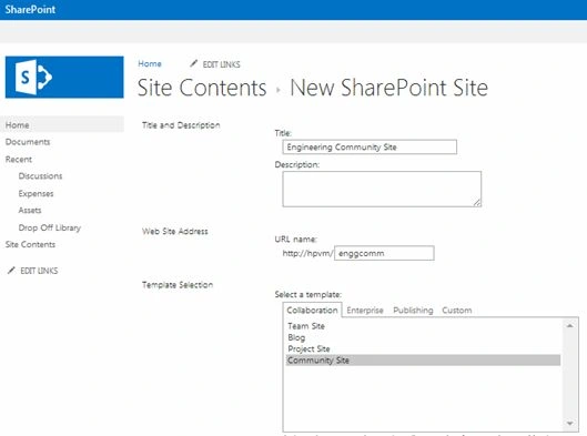 Community Site