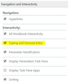 Typing and formula entry