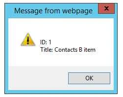 message