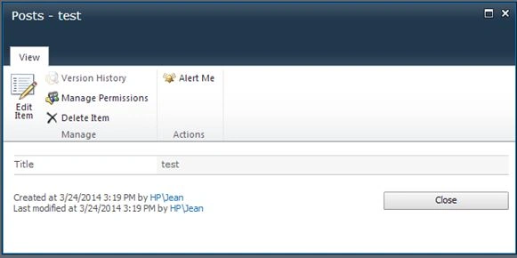 SharePoint forms