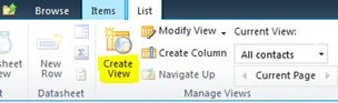 Create View
