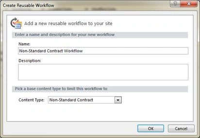 New Reusable Workflow