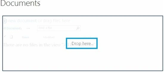 drop document
