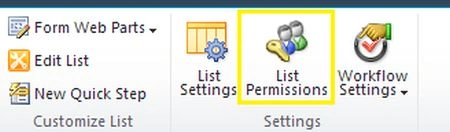 List Permissions