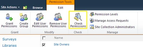 Permission Tools