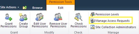 Manage Access Requests