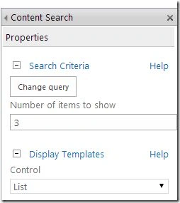 Change Query Button