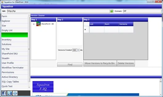 Version Cleaner