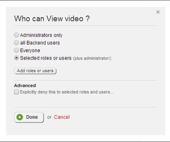 Permissions