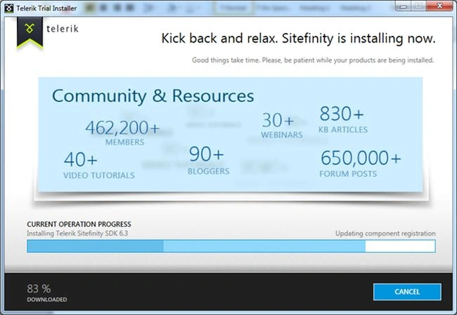 Sitefinity Trial Download