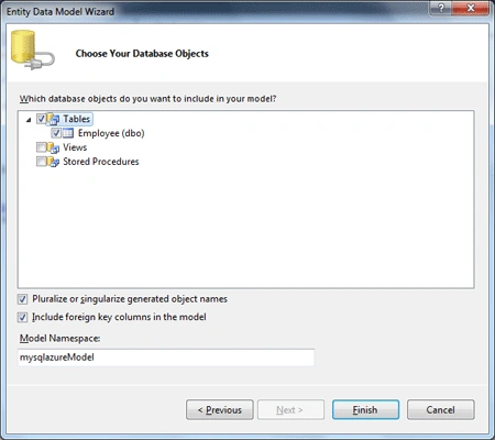 ADO.NET Entity