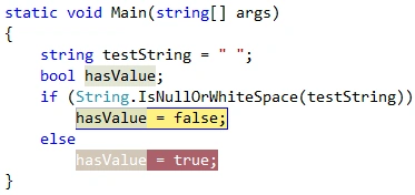 IsWhiteSPace