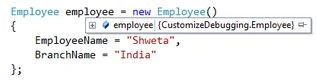 Employee class