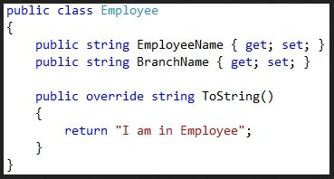 ToString method