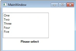 Run application