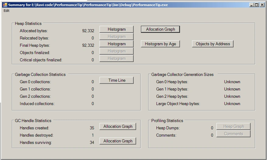StringBuilder class Statics