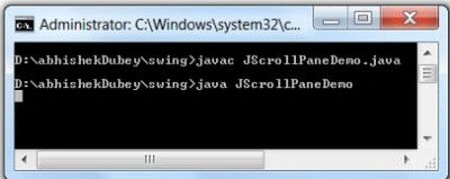 JScrollPane