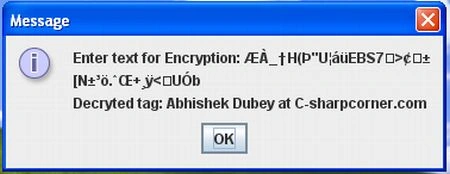 encryption in java
