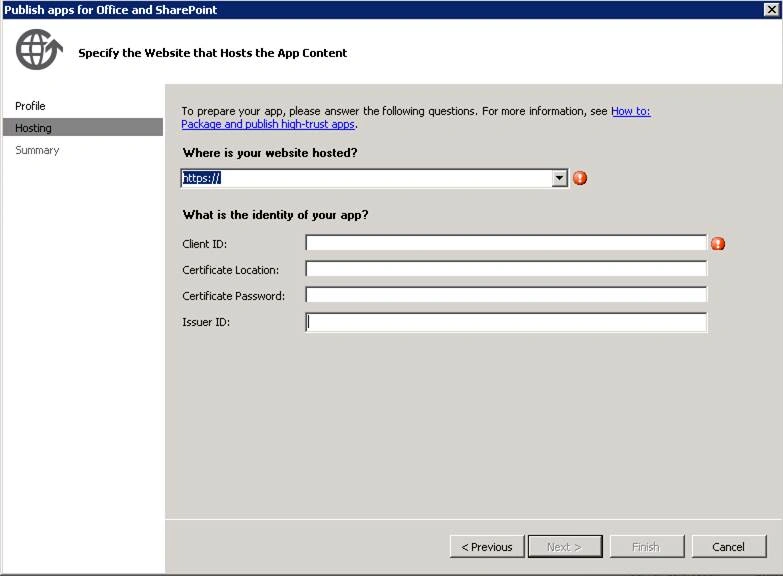 website hosted