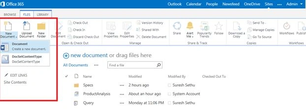document library