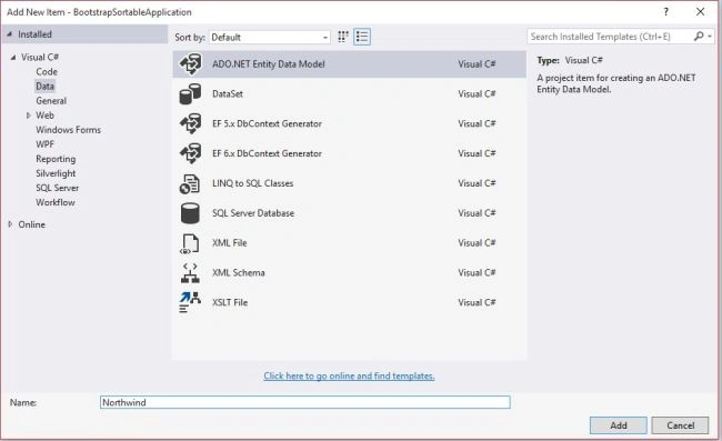 Entity Data Model