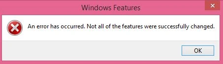  installation error