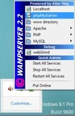 Click php my admin