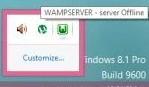 Wamp server open