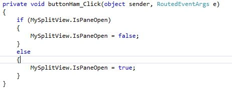 click event