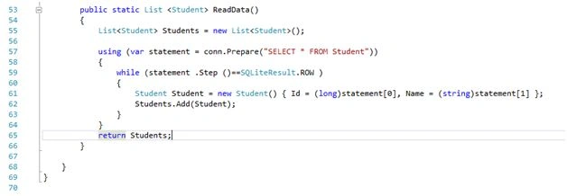 DataOperation class1