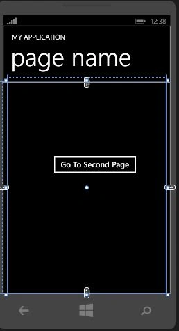 first page designer