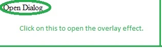 Open Dialog