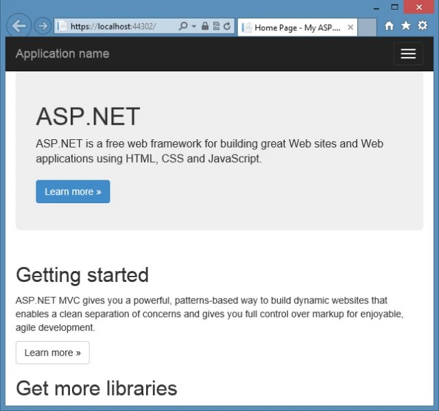 Mvc Application after Certification