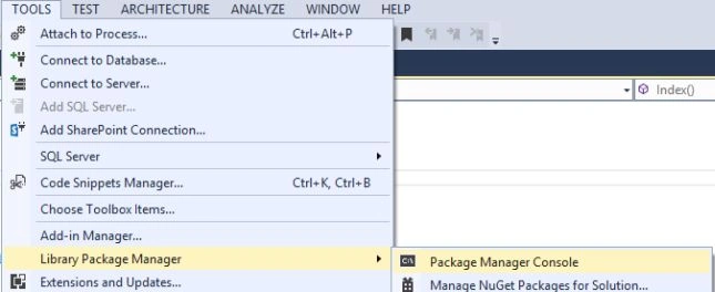 Package Manager Console
