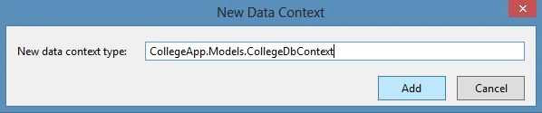 Specifying DataContext Class