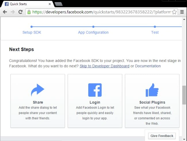 Developer Dashboard