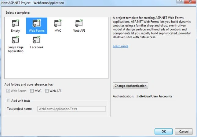 One ASP.NET wizard