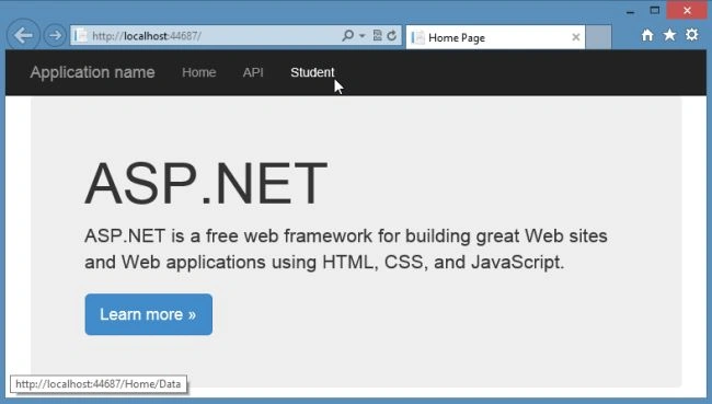 Calling Controller in MVC 5