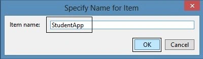 Specifying Model Name