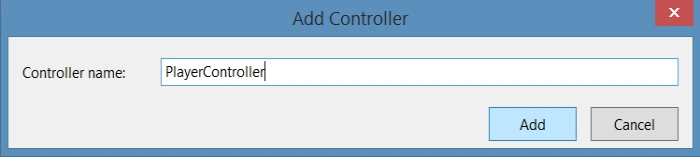 Specifying Controller Name