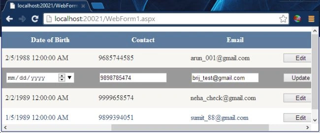 Use of HTML 5 Date Input Type