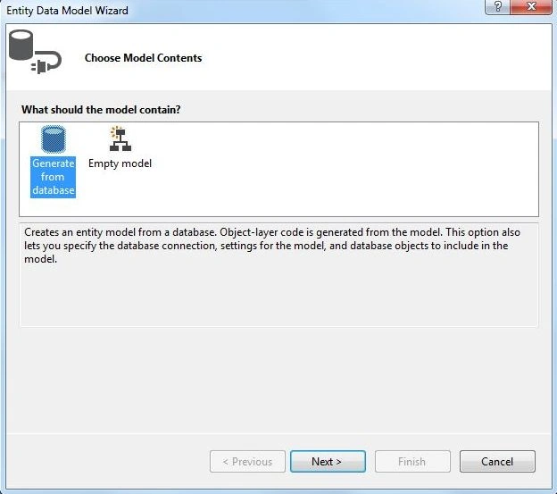 Entity Data Model