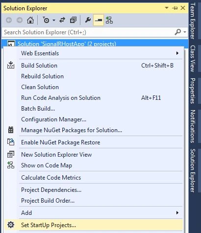 Solution Explorer